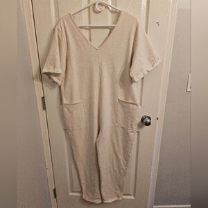 Smash + Tess Aria Romper, Cream  2XL EUC